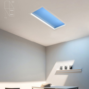DGLUX Modern Simple Blue Sky Clear Natural Skylight Recessed Ceiling Light