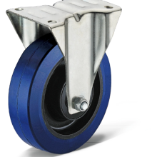 Heavy duty casters with high temperature resistance