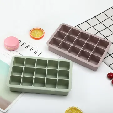 Silicone 15 Square Ice Trays
