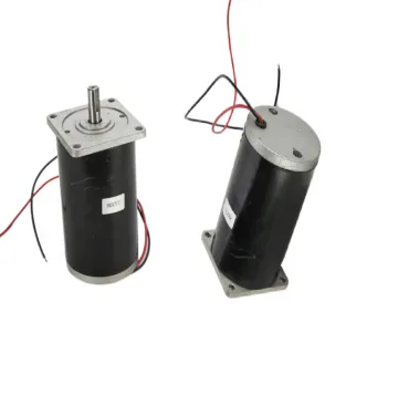 DC Brush Motor 100W Continuous Current Dynamo for Home Appliance: 90V PMDC Motor