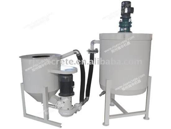 High Efficiency Grout Mixer