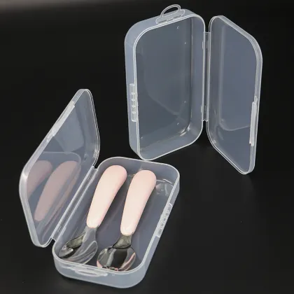 SUNSHING Clear Box Packaging Empty Boxes With Plastic Clips Transparent Plastic Boxes