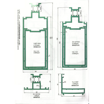 100,130, 140 series Curtain Wall