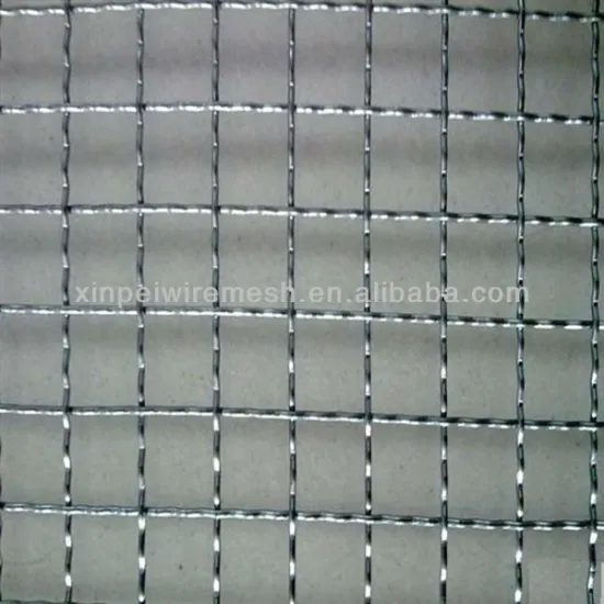 high quality stainless steel crimped wire mesh used in car