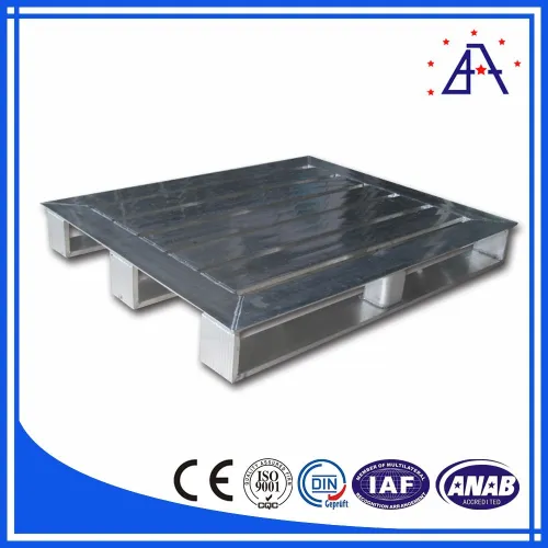 Standard Size Aluminum Pallets With Wheels For Industrial, High Quality