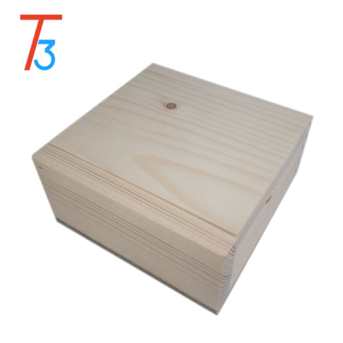 Wholesale Handmade Square Gift Wooden Box