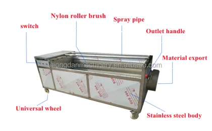 Seafood Cleaning Machine: Stainless Steel Lobster, Crab, Mussel Washer
