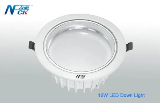 Smd Ac 220volt 12w Recessed Led Downlight , Warm White / Pure White Led