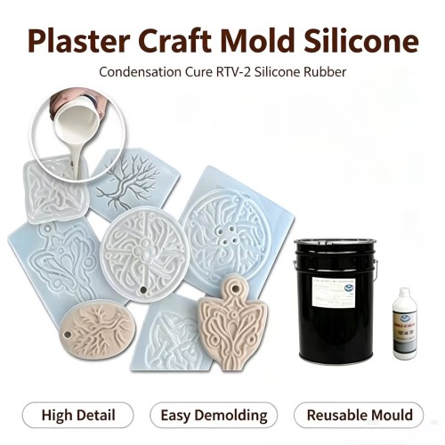 Condensation Cure RTV2 Silicone for Plaster Craft Molds