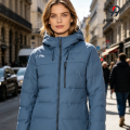 Elegante chaqueta aislante para mujer con forro cálido