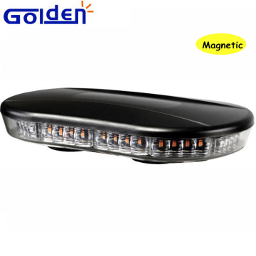 Vehicle Emergency used Magnetic short small led Rotating Warning mini light bar