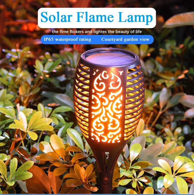 Flame &amp; Meadow Solar Garden Lights