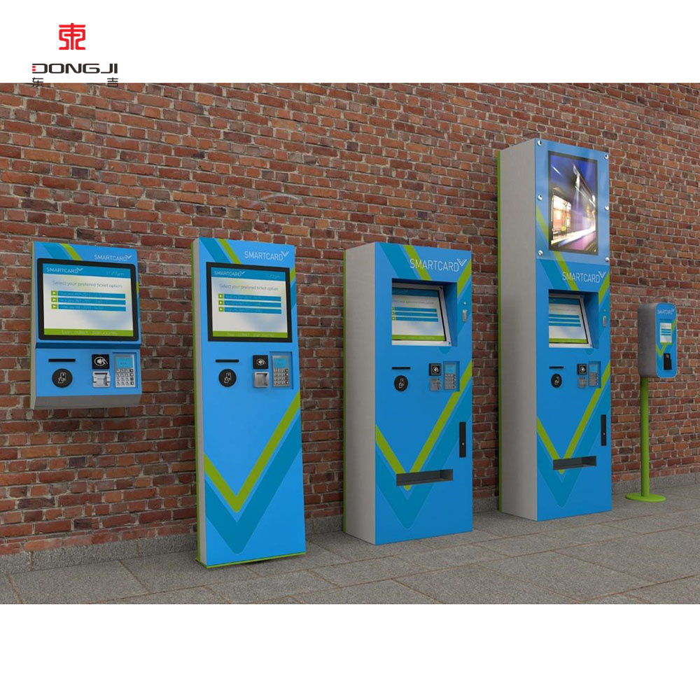 Assemblage du support d'affichage de la machine ATM de paiement en tôle