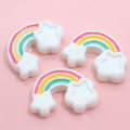 Populaire Fancy Kleurrijke Star Cloud Resin Cabochon Plaksteen Kralen Slime Kids Toy Craft Decor Handgemaakt Accessoire Factory Supply