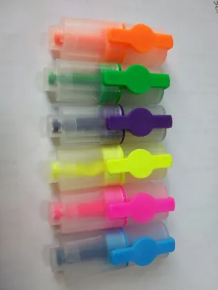 Mini highlighter marker with different fruit smelly,colorful highlighter