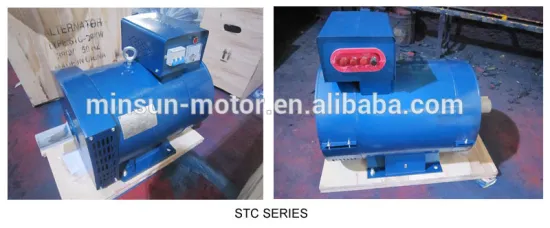 Single phase 5kw generator brush alternator price list