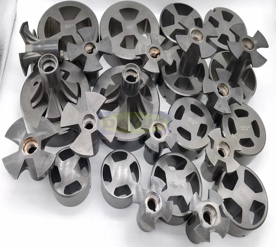 Tungsten Carbide Rotors And Stators For Oil And Gas