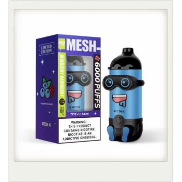 Mesh-x mesh-k6000 puffs kit pod minions