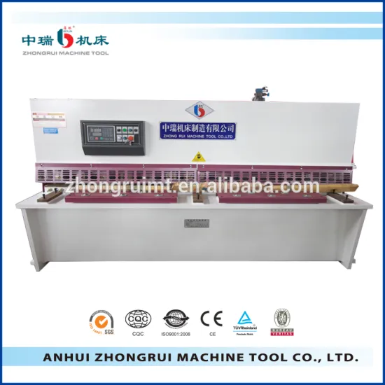 QC12Y-8X3200 hydraulic shearing machine for india market