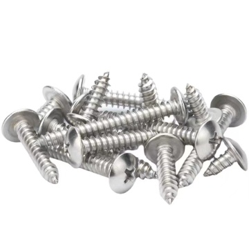 Cross Recessed Large Flat Head Tapping Screws
