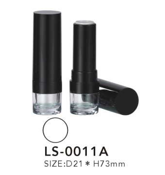 Lipstick tube transparent base