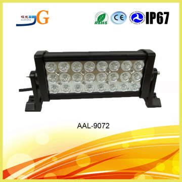 atv led light bar 72w 11.5'' 4x4 led driving light bars CE&RoHs IP67 AAL-9072