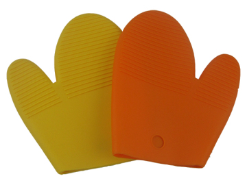 100% Food Grade Silicone heat resistant glove& oven mitts