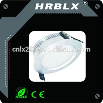 china 7w recessed ceiling type led round panel downlight