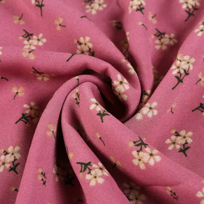 Wool Dobby Woven Polyester Printing Fabric