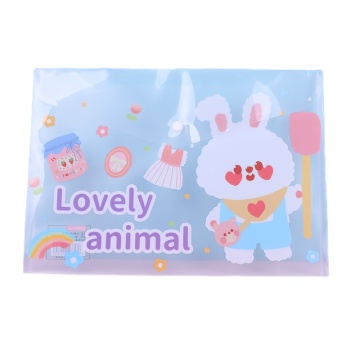 WEIBO Clear Plastic PP Document Wallets and Folders - Kawaii Stationery