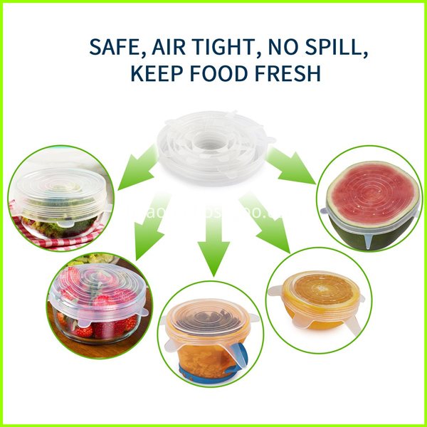 Useful Food Grade Silicone Cup Lid