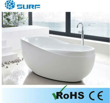 Summer Products For 2015 Acrylic White Indoor Outdoor Soaking Tub