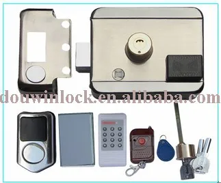 Smart card security access control system for residental entrance lock