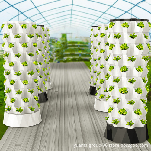 Three-dimensional Pineapple Tower Soilless Gardening for Balcony Vegetable Farming in Agricultural Greenhouses