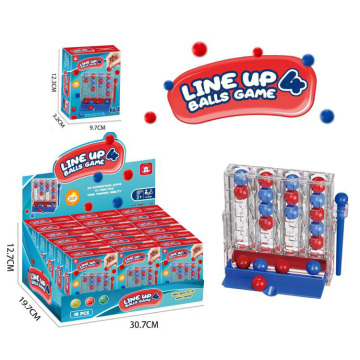 Four-Tac-Toe Push: The 4-in-1 Brain Puzzle Travel Game - Dollar Store Toy Promotion