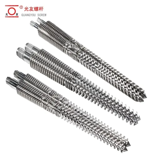 Jwell Liansu 65/132 Twin Conical Screw at Barrel para sa PVC Pipe