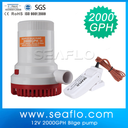 Heavy Duty Bilge Pump, 2000 Gph