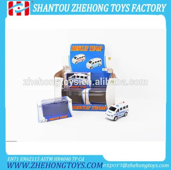 Plastic Car Toy 12PCS Friction Car Toy