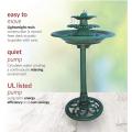 3 Tiered Pedestal Water Fountain and Birdbath