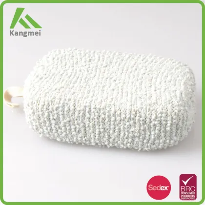 clean bad skin shower sponge pad