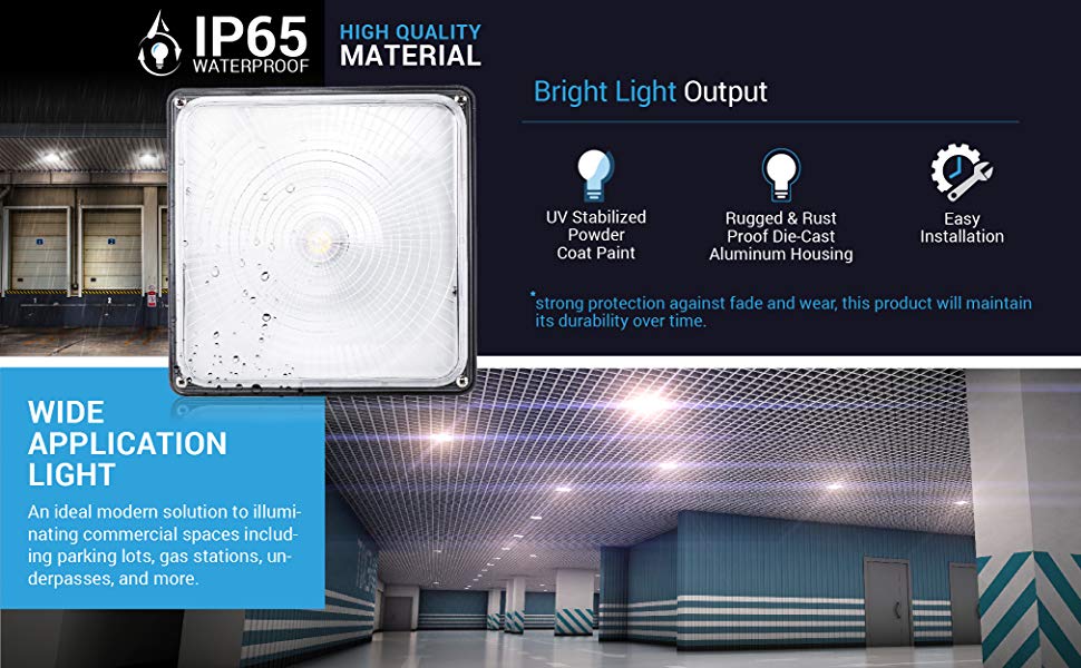led canopy
