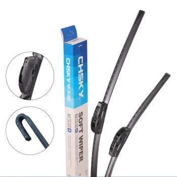 CHSKY High-Quality LH/D RH Foldable Clean Windshield Wiper Blades