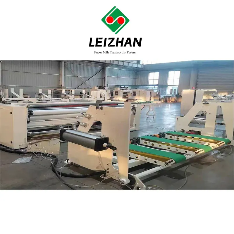 High Speed Jumbo Roll Slitter Rewinder Machine