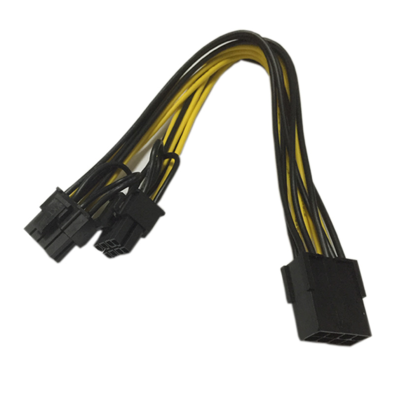 Pcie 8p Female To 2 Port Dual 8pin 6p 2p Male Cable 4 Pcie 8p Female To 2 Port Dual 8pin 6p 2p Male Cable 4