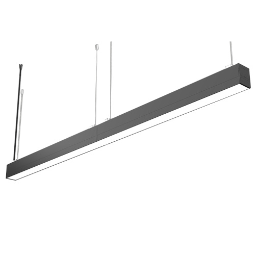 Luminária pendente linear de LED branco