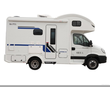 Rear Drive 146hp Mini Semi-trailer Motorhome, Family sedan, Recreational Vehicle Off-road Camper Trailer With 3 Beds