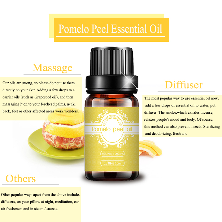 Food grade Pomelo peel essential oil body health