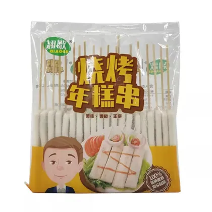 Grilled rice cake skewers
