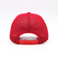 Red Trucker Hat met printlogo
