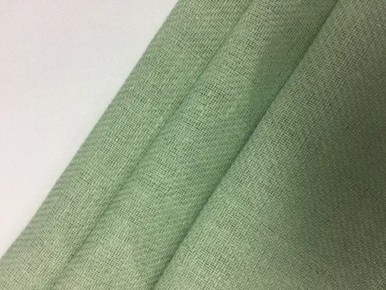 Linen Cotton Twill Solid Fabric